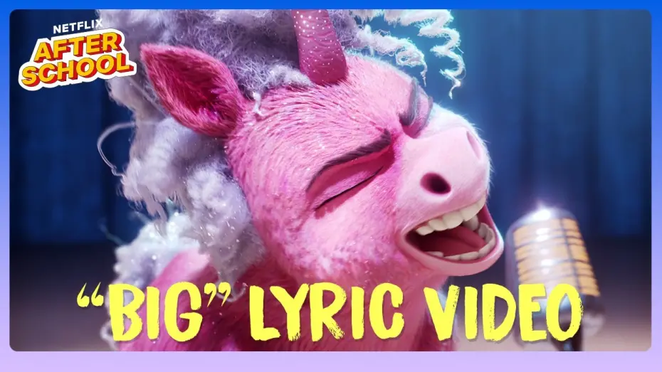 Video for the film Thelma the Unicorn — 'Big' Sing Along Lyric Video