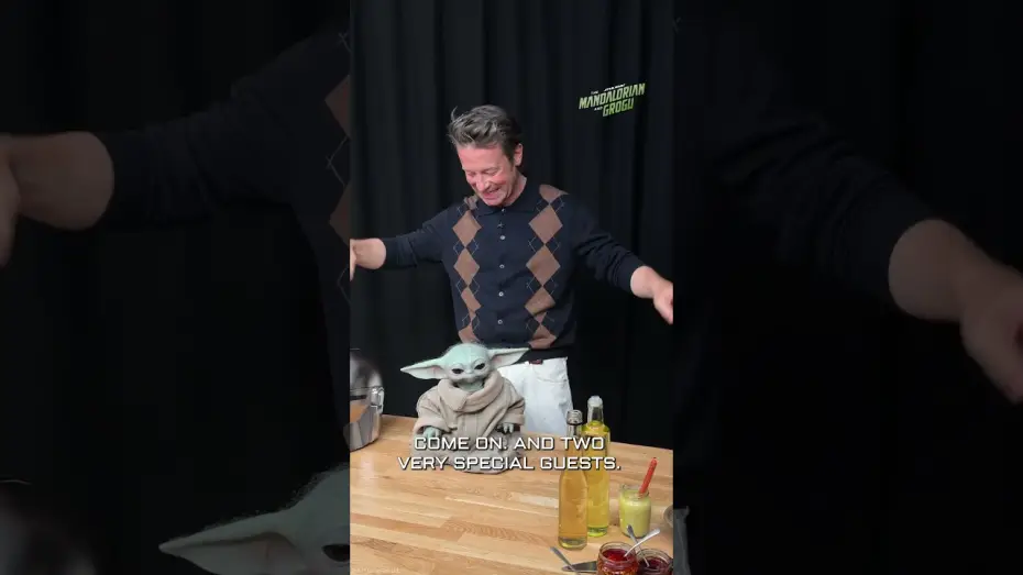 Video for the film The Mandalorian & Grogu — Something exciting is coming… Jamie Oliver