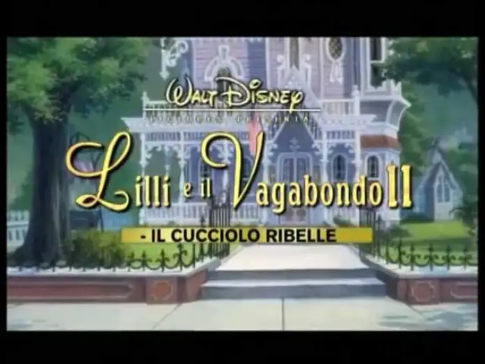 Video for the film Lady and the Tramp II: Scamp's Adventure — Lilly e il vagabondo 2 trailer ita