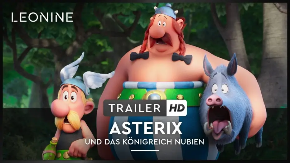 Video for the film Asterix: The Kingdom of Nubia — Asterix und das Königreich Nubien - Trailer (deutsch/german; FSK 0) - Ab 03.12. im Kino