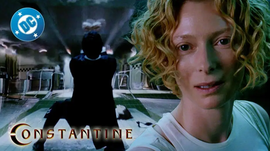 Video for the film Constantine — Gabriel CRASHES Angela's exorcism