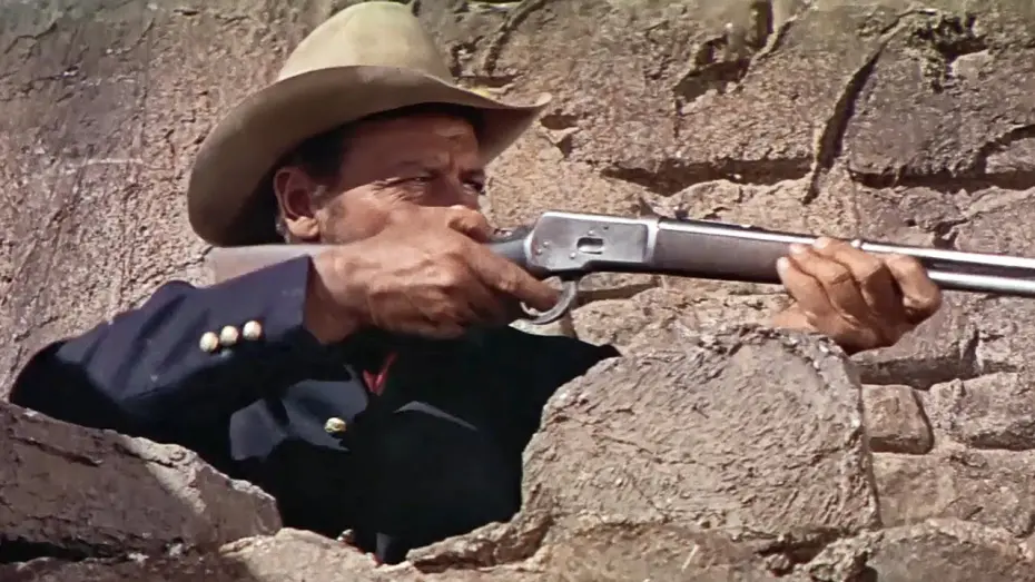 Video for the film Fort Massacre — Fort Massacre (1958) ORIGINAL TRAILER [HD]