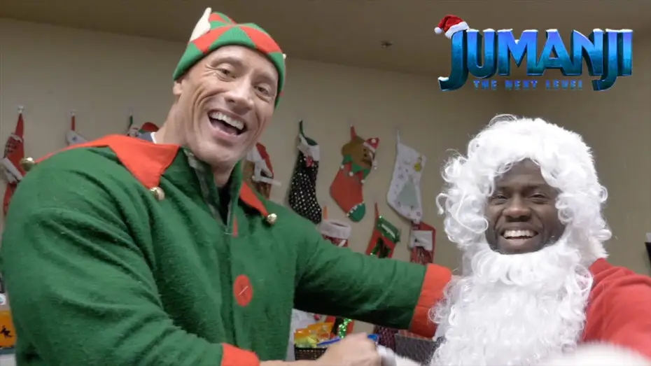Video for the film Jumanji: The Next Level — Holiday Theater Surprise