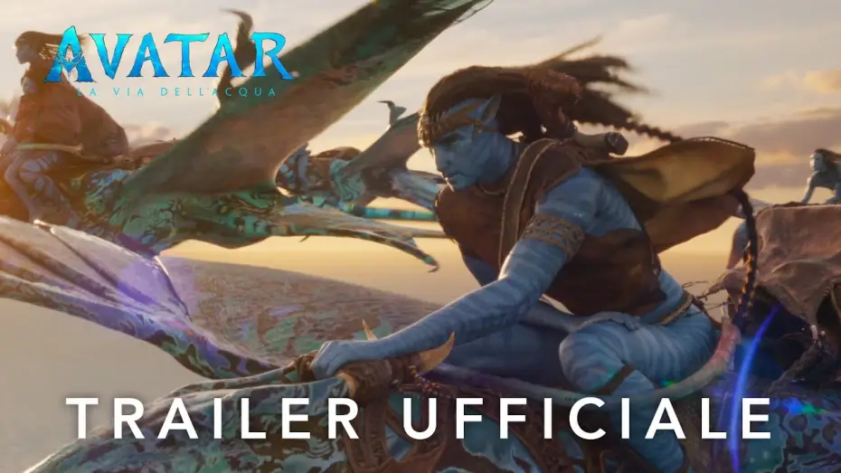 Video for the film Avatar: The Way of Water — Trailer Ufficiale 2