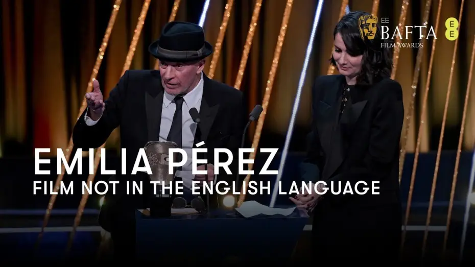 Video for the film Emilia Pérez — Emilia Pérez wins the BAFTA for Film Not In The English Language | BAFTA Film Awards 2025