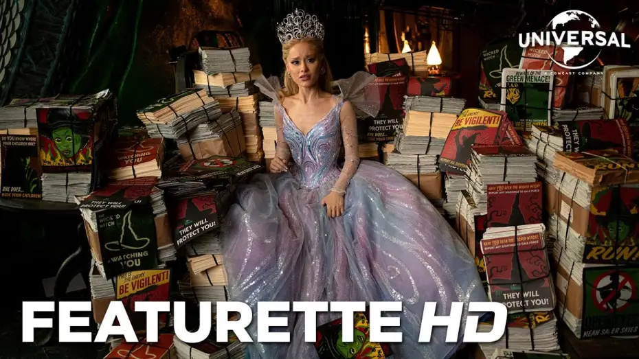 Video for the film Wicked Part Two — Featurette - El estilo de Glinda [VOSE]