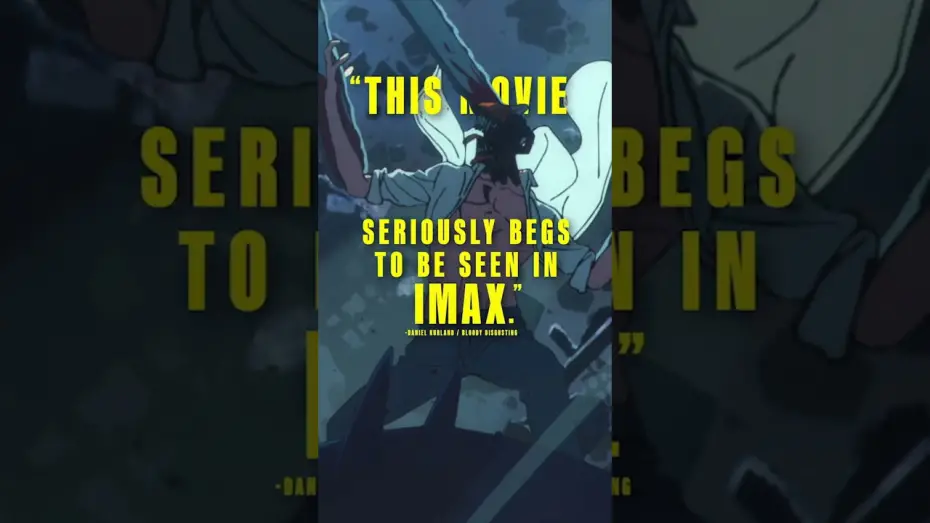 Video for the film Chainsaw Man - The Movie: Reze Arc — LET’S DO THIS!!