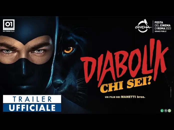 Video for the film Diabolik: Who Are You? — DIABOLIK CHI SEI? (2023) - Trailer Ufficiale HD