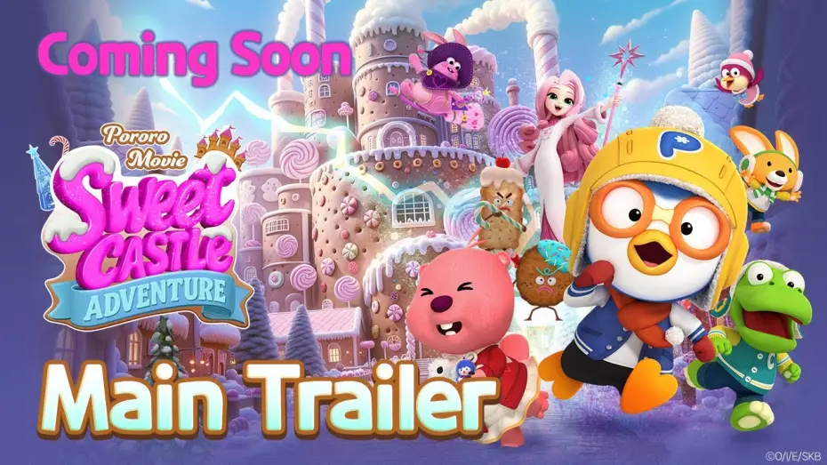 Video for the film Pororo: Sweet Castle Adventure — 《Pororo Movie Sweet Castle Adventure》70s Trailer