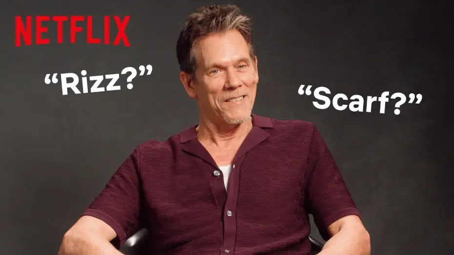 Video for the film Beverly Hills Cop: Axel F — Kevin Bacon Guesses Gen Z Slang