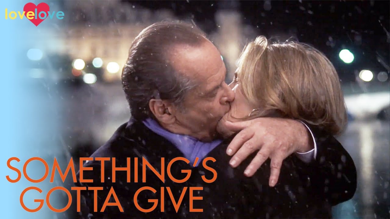 Video for the film Something's Gotta Give — Harry and Erica Kiss In The Snow