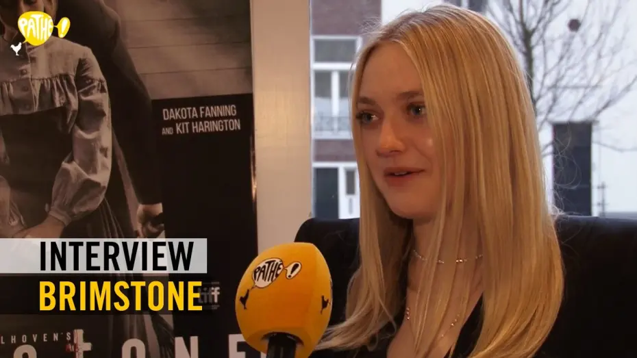 Video for the film Brimstone — Brimstone - Interview - Martin Koolhoven + Dakota Fanning + Emilia Jones - Pathé