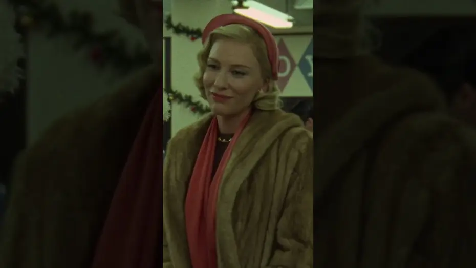 Video for the film Carol — "I love Christmas."
