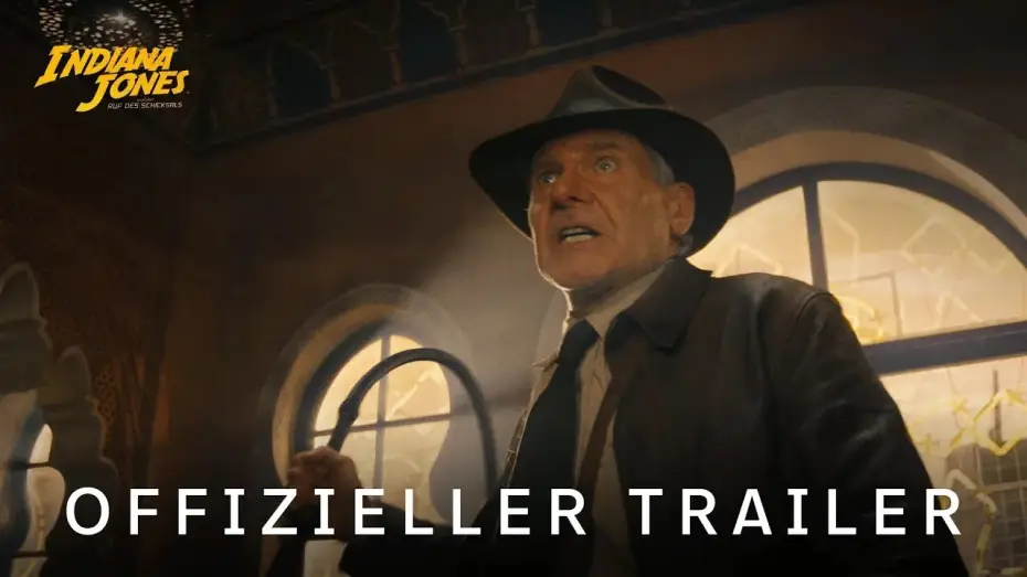 Video for the film Indiana Jones and the Dial of Destiny — Offizieller Trailer