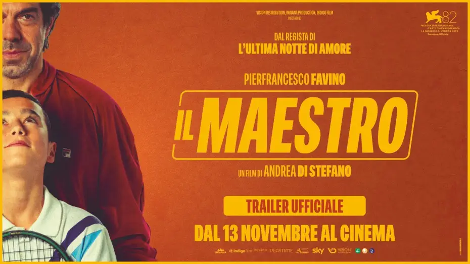 Video for the film My Tennis Maestro — IL MAESTRO - Trailer Ufficiale