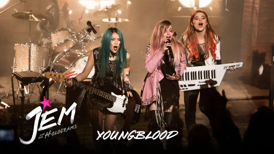Video for the film Jem and the Holograms — Jem And The Holograms - Music Clip: Youngblood (HD)