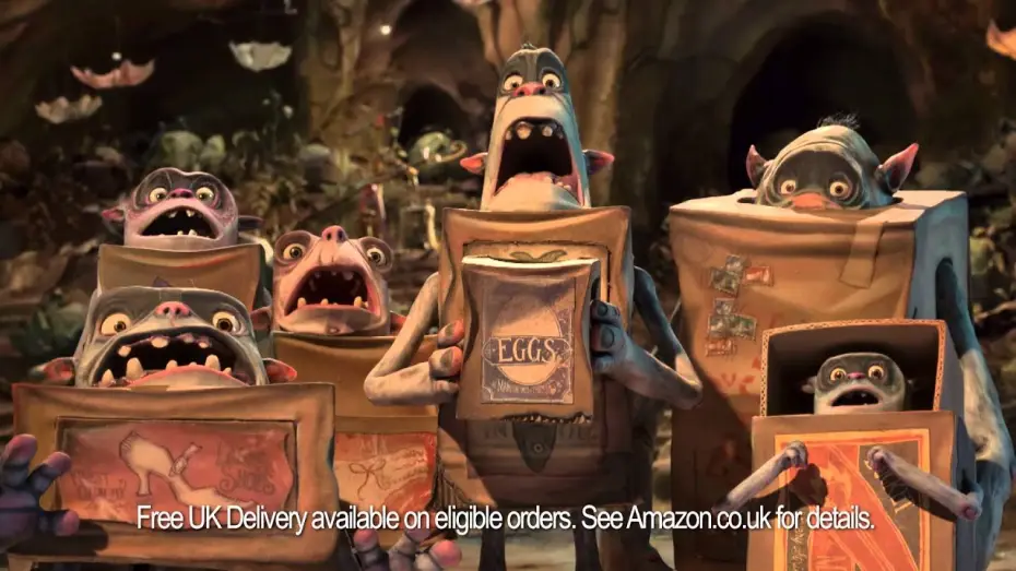 Video for the film The Boxtrolls — On 3D Blu-ray & DVD