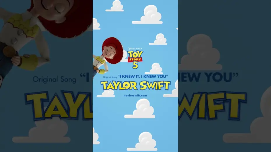 Video for the film Toy Story 5 — Taylor Swift’s original song, “I Knew It, I Knew You” from Toy Story 5 is yours this Friday.