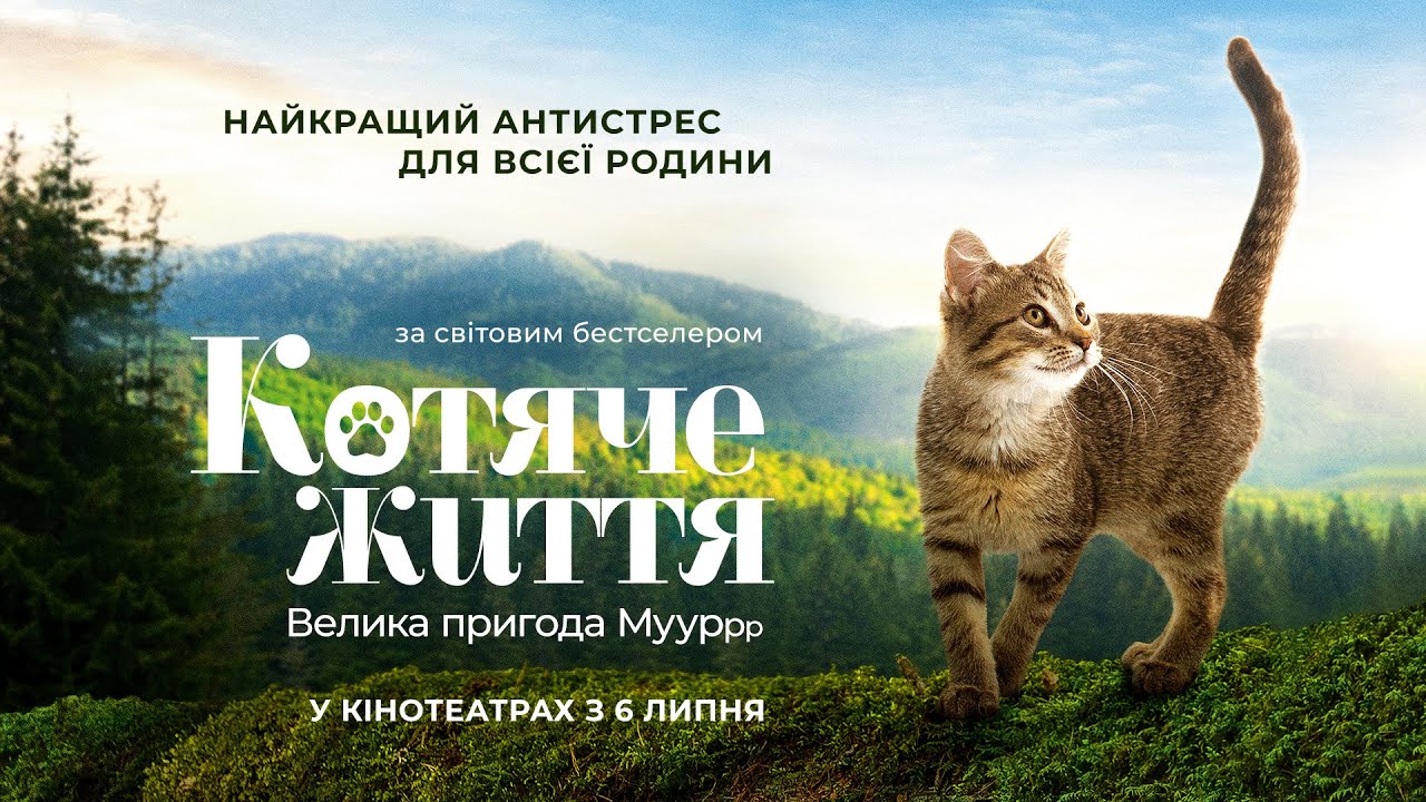 Video for the film A Cat's Life — "КОТЯЧЕ ЖИТТЯ. Велика пригода Муурр" Офіційний трейлер. У КІНОТЕАТРАХ з 6 ЛИПНЯ 2023
