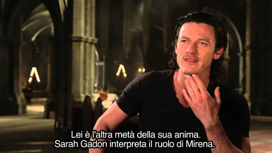 Video for the film Dracula Untold — Dracula Untold: intervista a Luke Evans (sottotitoli in italiano)