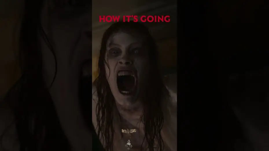 Video for the film Evil Dead Rise — How it Started vs How It's Going