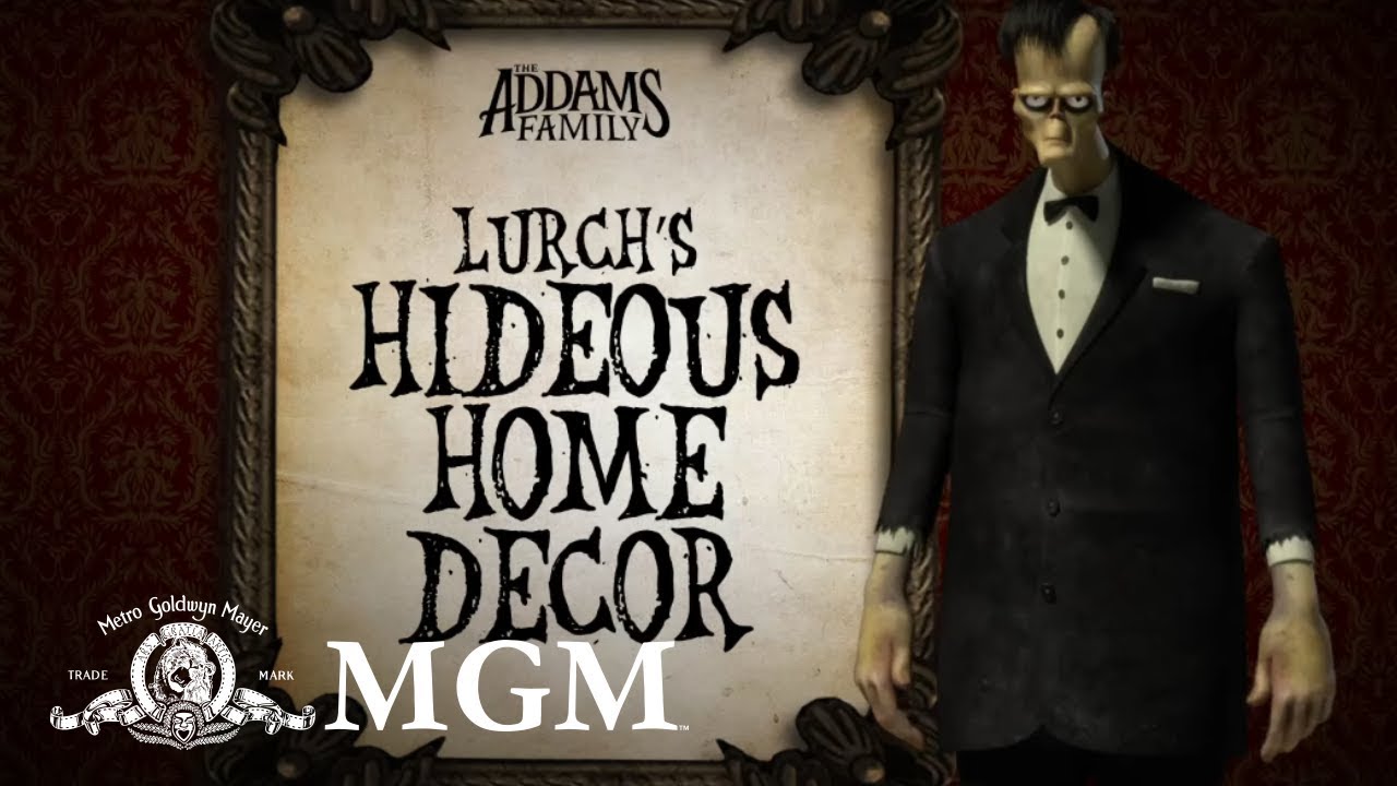 Video for the film The Addams Family — THE ADDAMS FAMILY | DIY: How To Make Lurch’s Spooky Décor | MGM