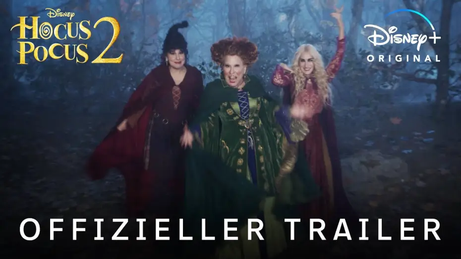 Video for the film Hocus Pocus 2 — Offizieller Trailer #2