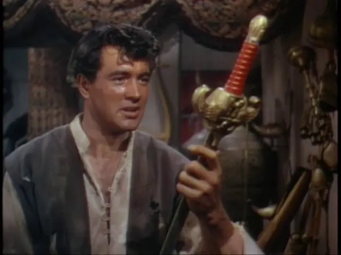 Video for the film The Golden Blade — Rock Hudson - " The Golden Blade " Trailer - 1953