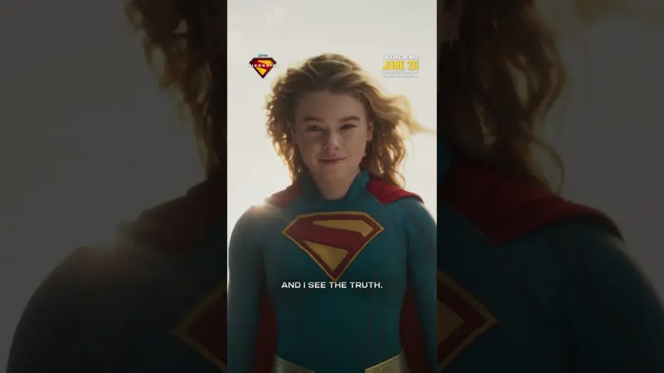 Video for the film Supergirl — In Cinemas on June 26