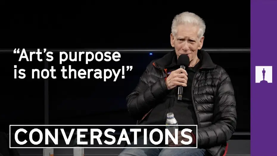 Video for the film eXistenZ — Art ≠ Therapy? David Cronenberg Explains!