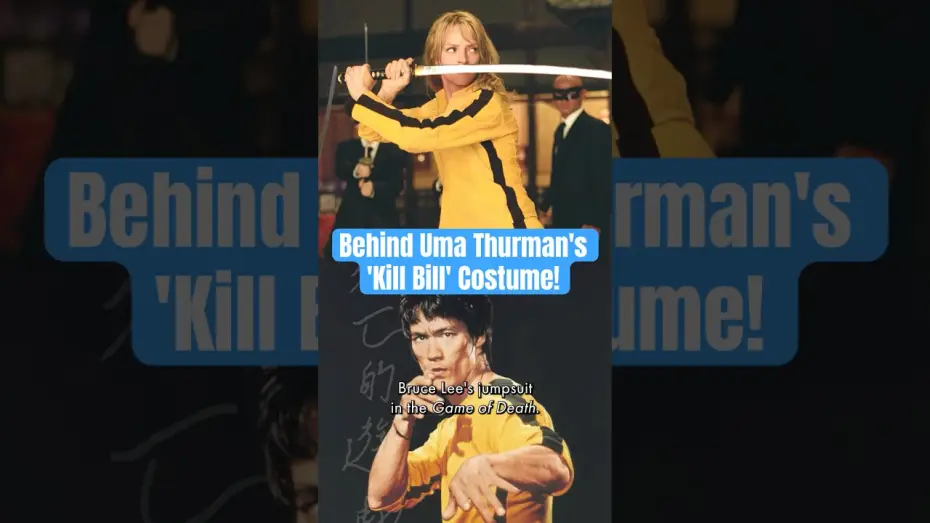 Video for the film Kill Bill: Vol. 1 — Uma Thurman's Iconic 'Kill Bill' Costume Almost Wasn’t Yellow!