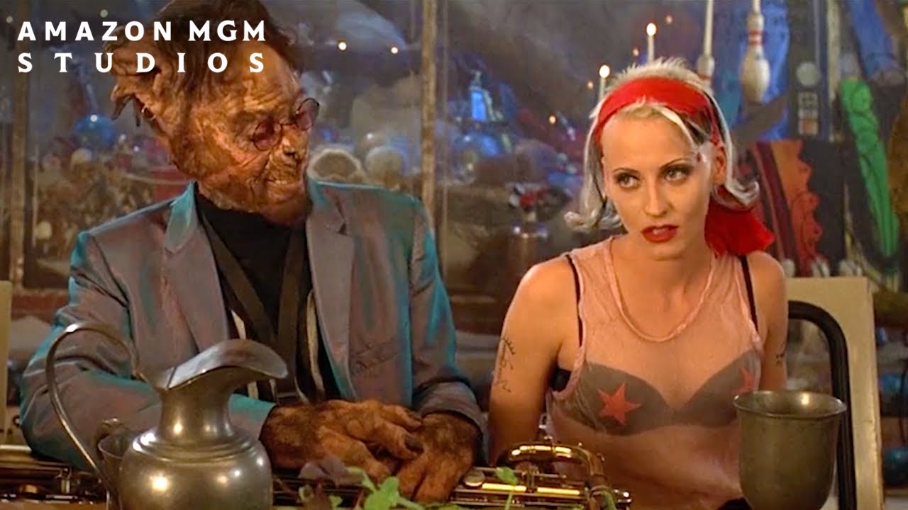 Video for the film Tank Girl — Dinner With The Rippers
