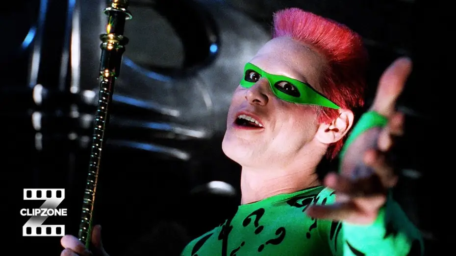 Video for the film Batman Forever — Riddler & Two-Face Destroy The Batcave