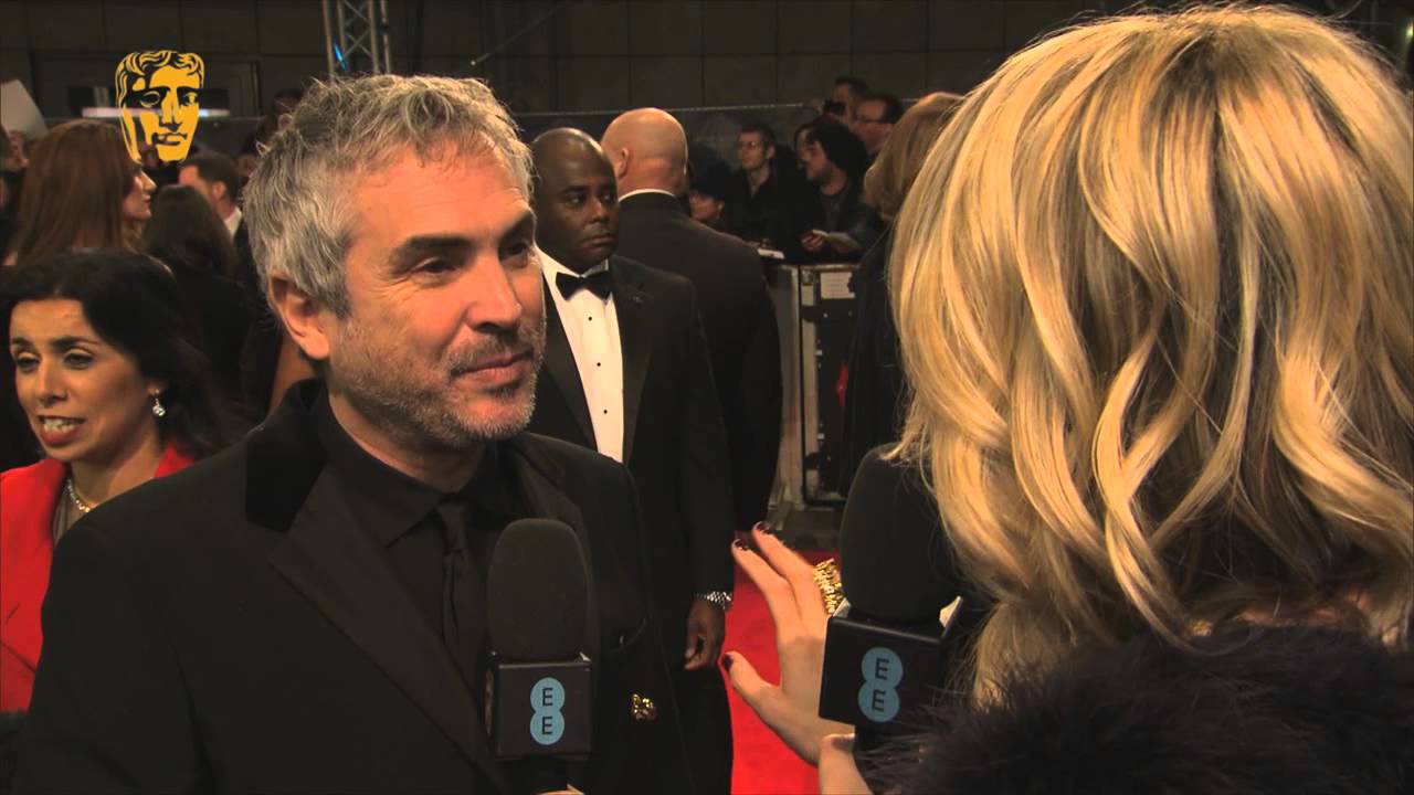 Video for the film Gravity — Alfonso Cuarón - BAFTA Film Awards Red Carpet 2014