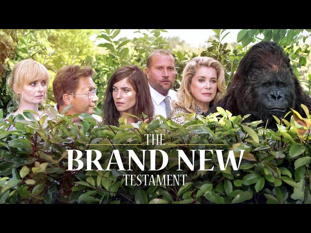 Video for the film The Brand New Testament — Official Trailer [Subtitled]