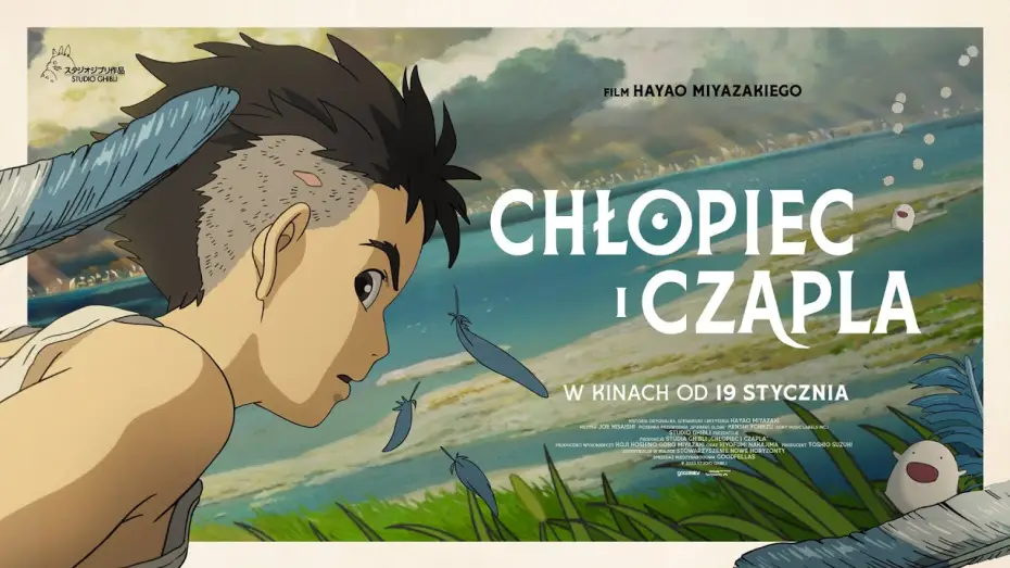 Video for the film The Boy and the Heron — Polski zwiastun