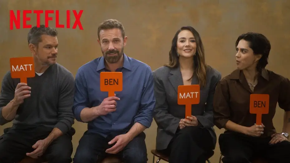 Video for the film The Rip — How well does The Rip cast know Ben and Matt?