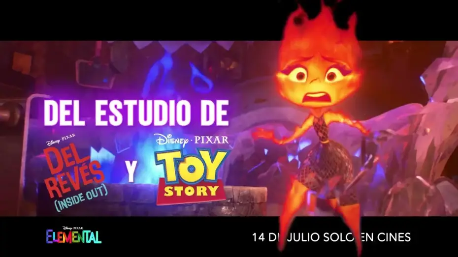 Video for the film Elemental — Anuncio: 'Fuego y agua'