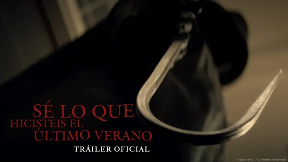 Video for the film I Know What You Did Last Summer — Tráiler oficial en español