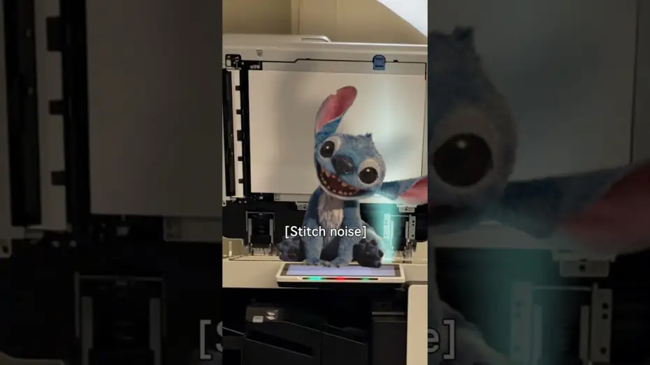 Video for the film Lilo & Stitch — he's not the best employee