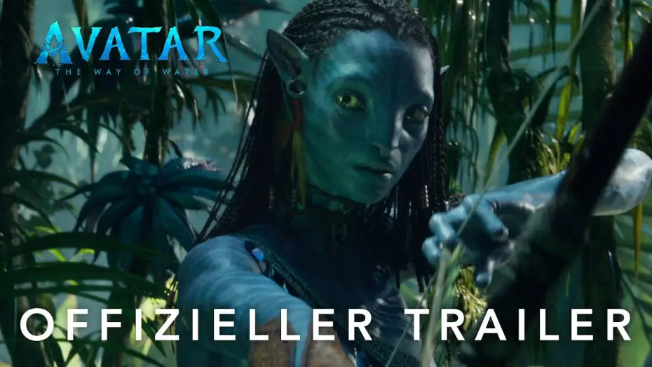 Video for the film Avatar: The Way of Water — Offizieller Trailer