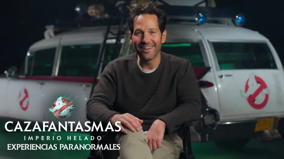 Video for the film Ghostbusters: Frozen Empire — Experiencia paranormal [VOSE]