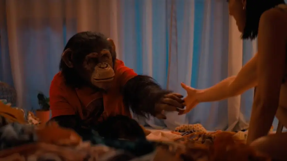 Video for the film Primate — Ben - Rabbia Animale  | Trailer Ufficiale (Film 2026)