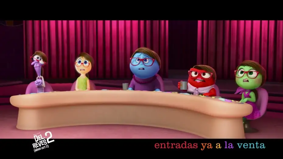 Video for the film Inside Out 2 — Anuncio: 'Nunca más'