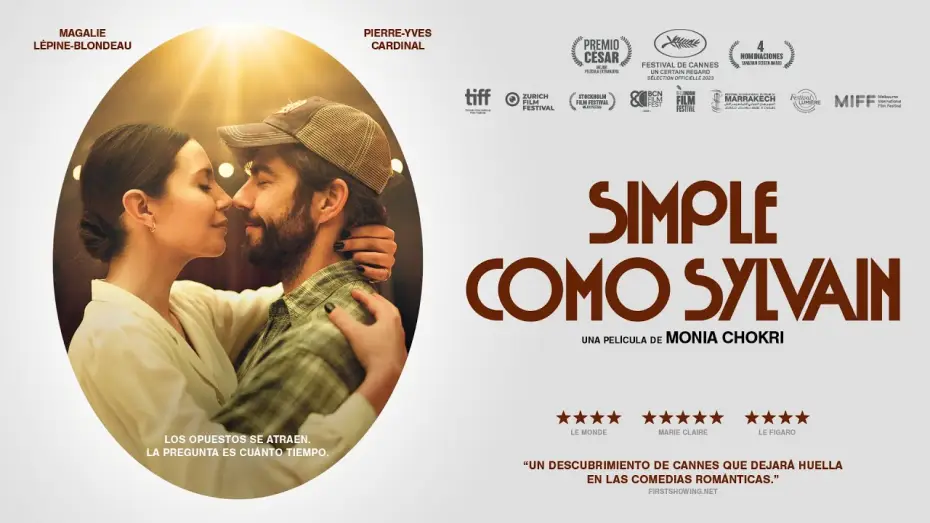 Video for the film The Nature of Love — SIMPLE COMO SYLVAIN - Tráiler Oficial (ES)
