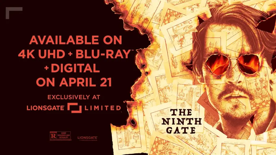 Video for the film The Ninth Gate — 4K Steelbook® Official Trailer