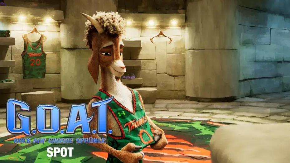 Video for the film GOAT — G.O.A.T. - Bock auf große Sprünge – Spot History Deutsch (Kinostart: 19.2.2026)