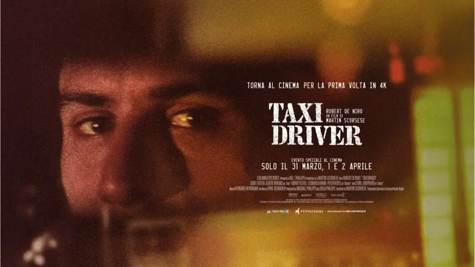 Video for the film Taxi Driver — TAXI DRIVER: dal 31 marzo al 2 aprile al cinema