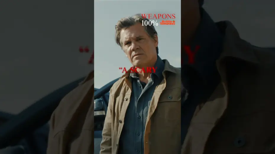 Video for the film Weapons — Everyone is running to see Weapons.