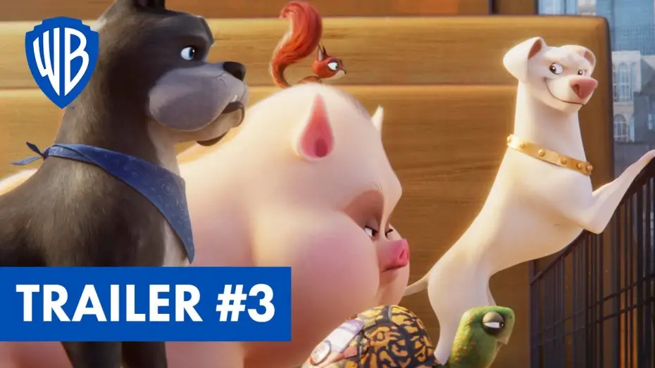 Video for the film DC League of Super-Pets — Offizieller Trailer #3